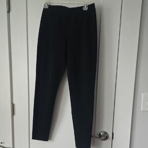 Elie Tahari Black Track Pants Slim Fit Joggers